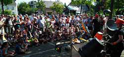 The audience in Effeld