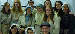 Katie and some of the Victorian Ladies